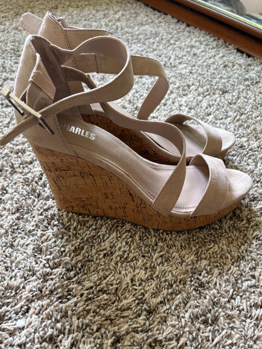 Style Charles Nude Wedges